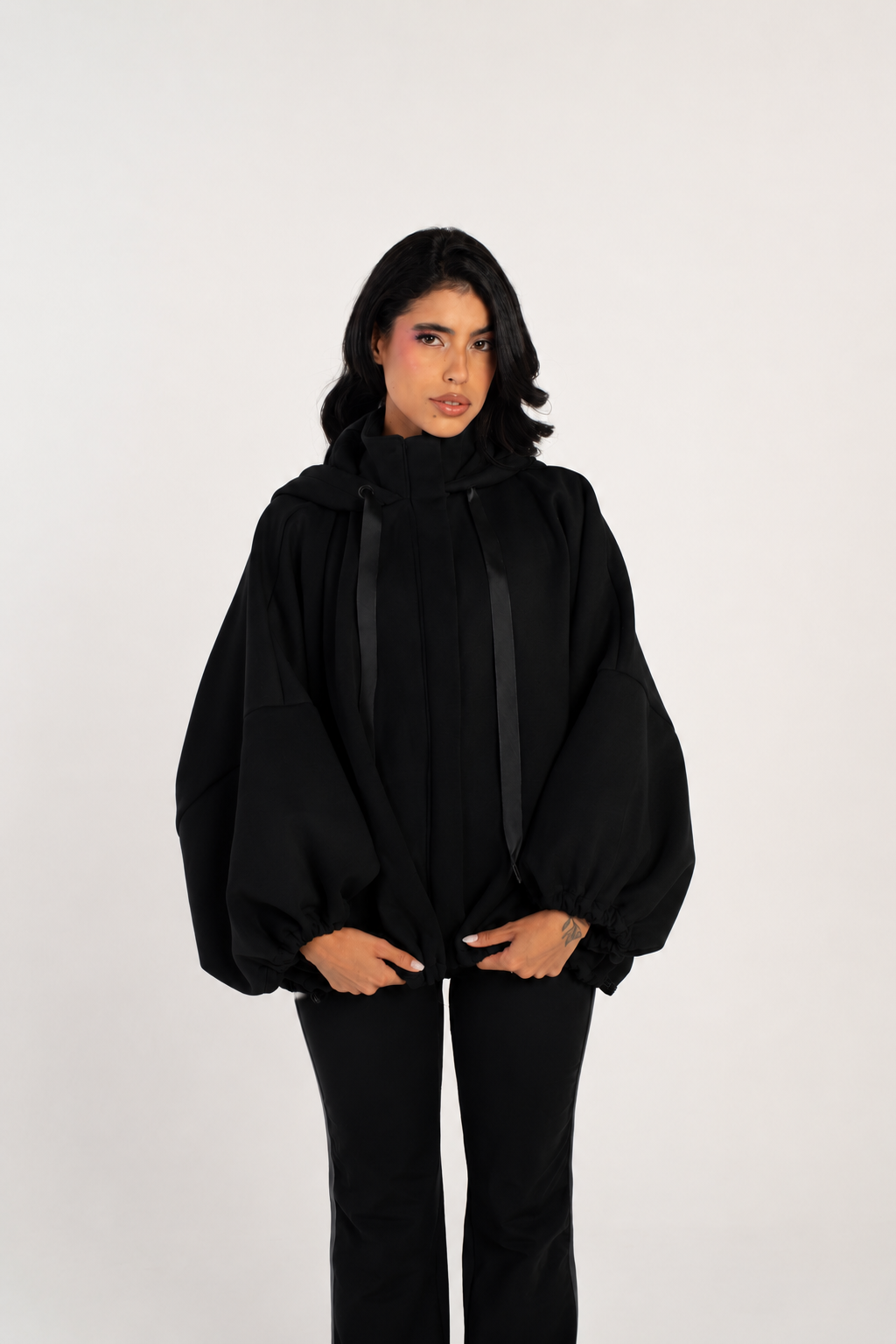Moletom oversized na cor gaslight