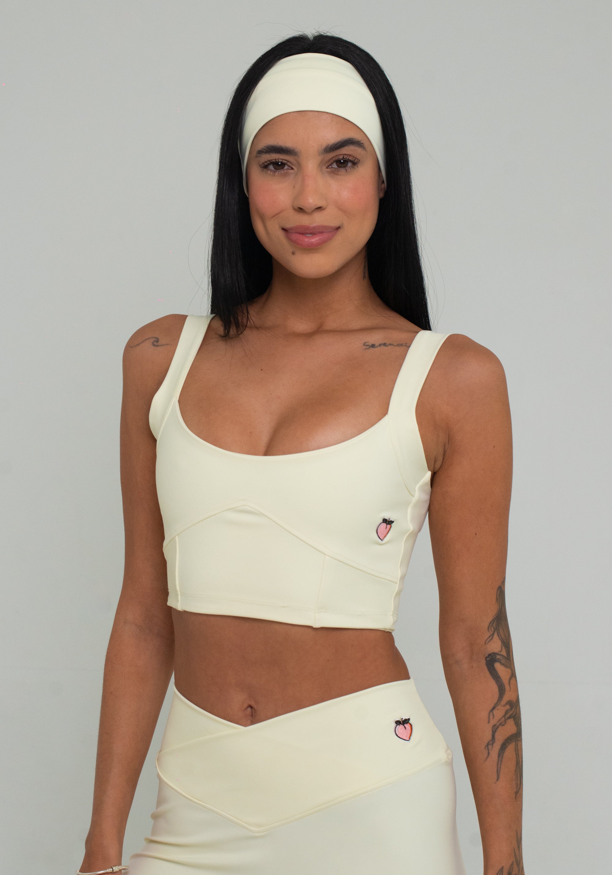 top corpete na cor natural