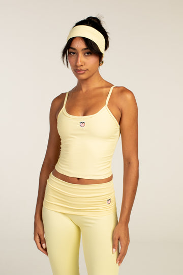 top de alcinha na cor sunlight