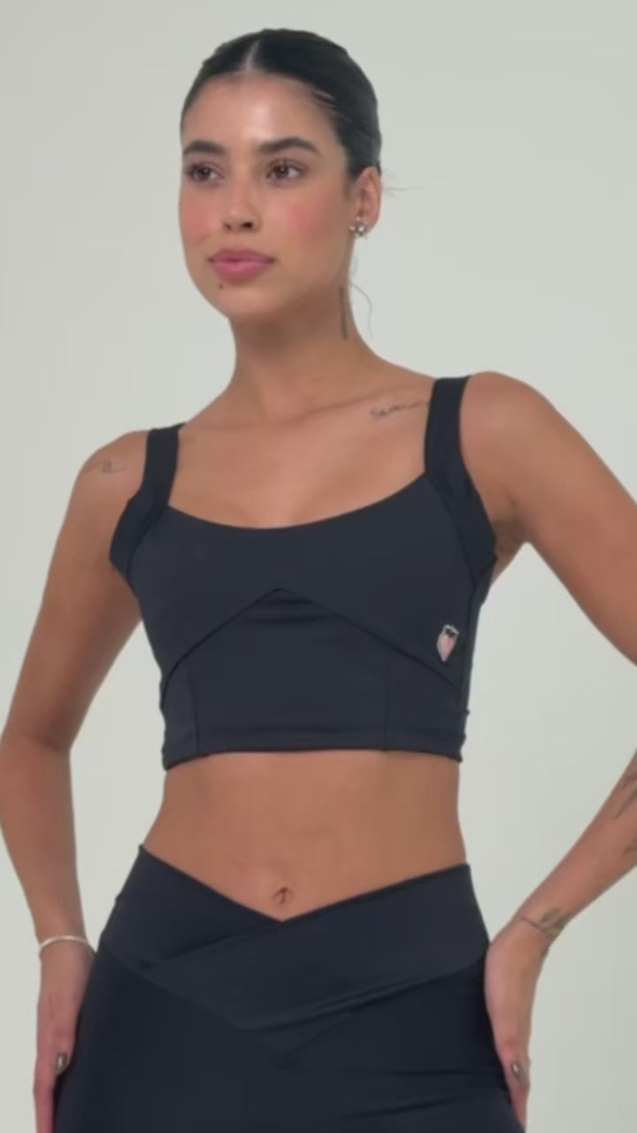 top corpete na cor black